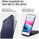 Spigen Liquid Air Case - силиконов (TPU) калъф с висока степен на защита за iPhone SE (2020), iPhone 8, iPhone 7 (тъмносин) 2