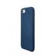 Power Support Ultrasuede Air Jacket - поликарбонатов кейс с микрофибърно покритие за iPhone SE (2020), iPhone 8, iPhone 7 (син) 2