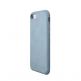 Power Support Ultrasuede Air Jacket - поликарбонатов кейс с микрофибърно покритие за iPhone SE (2020), iPhone 8, iPhone 7 (светлосин) 4