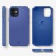 Spigen Cyrill Silicone Case - силиконов (TPU) калъф за iPhone 12 Mini (син)  5