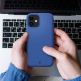Spigen Cyrill Silicone Case - силиконов (TPU) калъф за iPhone 12 Mini (син)  9