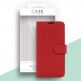 Case FortyFour No.11 Case - кожен калъф с поставка за iPhone 12 mini (червен) 4
