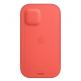 Apple iPhone Leather Sleeve with MagSafe - оригинален кожен калъф, тип джоб за iPhone 12, iPhone 12 Pro (розов) 1
