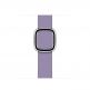 Apple Modern Buckle Band Small - оригинална кожена каишка за Apple Watch 38мм, 40мм (светлолилав) 1