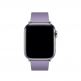 Apple Modern Buckle Band Small - оригинална кожена каишка за Apple Watch 38мм, 40мм (светлолилав) 2