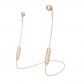 Happy Plugs Wireless II Earbuds - безжични Bluetooth слушалки с микрофон за мобилни устройства (светлозлатист)  2
