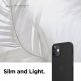 Elago Inner Core Case - тънък полипропиленов кейс (0.5 mm) за iPhone 12 mini (черен) 1
