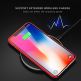 Vennus Silicone Case Lite - силиконов (TPU) калъф за iPhone SE (2022), iPhone SE (2020), iPhone 8, iPhone 7 (син) 5