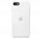 Apple Silicone Case - оригинален силиконов кейс за iPhone SE (2022), iPhone SE (2020), iPhone 8, iPhone 7 (бял) 1