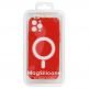 Tel Protect MagSilicone Case - силиконов (TPU) калъф с вграден магнитен конектор (MagSafe) за iPhone 12 Pro (червен) 5