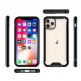 Tel Protect Acrylic Case - удароустойчив хибриден кейс за iPhone SE (2020), iPhone 8, iPhone 7 (черен-прозрачен)  2