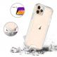 Tel Protect Acrylic Case - удароустойчив хибриден кейс за iPhone SE (2020), iPhone 8, iPhone 7 (черен-прозрачен)  3