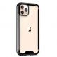 Tel Protect Acrylic Case - удароустойчив хибриден кейс за iPhone SE (2020), iPhone 8, iPhone 7 (черен-прозрачен)  4