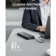 Anker PowerCore III Elite 25600mAh 87W - преносима външна батерия с USB-C и USB изходи и технология за бързо зареждане (черен) 3