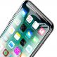Baseus Full Screen Tempered Glass (SGAPIPHX-KE01) - калено стъклено защитно покритие за целия дисплей на iPhone 11 Pro, iPhone XS, iPhone X (прозрачен-черен) 4