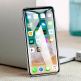 Baseus Full Screen Tempered Glass (SGAPIPHX-KE01) - калено стъклено защитно покритие за целия дисплей на iPhone 11 Pro, iPhone XS, iPhone X (прозрачен-черен) 8