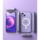 Ringke Fusion Magnetic Case - хибриден кейс с висока степен на защита с MagSafe за iPhone 13 (прозрачен-мат)  8