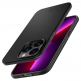 Spigen Thin Fit Case - качествен тънък матиран кейс за iPhone 13 Pro Max (черен) 5