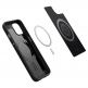 Spigen Mag Armor Case - силиконов (TPU) калъф с висока степен на защита с MagSafe за iPhone 13 (черен) 7