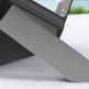 Ugreen Fusion Kickstand Case - хибриден удароустойчив кейс с поставка за iPhone 13 (черен-прозрачен) 9