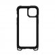 SwitchEasy Odyssey Trendy Case - удароустойчив хибриден кейс с връзка и карабинер за iPhone 13 (черен)  4