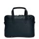 Knomo Hanover Slim Leather Laptop Briefcase 14 - луксозна чанта за MacBook и преносими компютри до 14 инча (тъмносин) 3