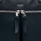 Knomo Hanover Slim Leather Laptop Briefcase 14 - луксозна чанта за MacBook и преносими компютри до 14 инча (тъмносин) 5