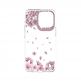 SwitchEasy Artist Sakura Case - дизайнерски хибриден удароустойчив кейс за iPhone 13 (прозрачен)  4