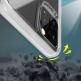 S-Case Flexible TPU Case - силиконов (TPU) калъф за iPhone SE (2020), iPhone 8, iPhone 7 (прозрачен) 3