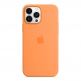 Apple iPhone Silicone Case with MagSafe - оригинален силиконов кейс за iPhone 13 Pro Max с MagSafe (оранжев) 1