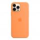 Apple iPhone Silicone Case with MagSafe - оригинален силиконов кейс за iPhone 13 Pro Max с MagSafe (оранжев) 2