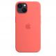 Apple iPhone Silicone Case with MagSafe - оригинален силиконов кейс за iPhone 13 с MagSafe (розов) 1