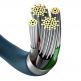 Baseus Superior Lightning USB Cable (CALYS-C03) - USB кабел за Apple устройства с Lightning порт (200 см) (син) 6