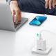 Ugreen Travel Wall Charger Power Delivery 40W - захранване за ел. мрежа смартфони и таблети с 2xUSB-C изхода и с технология за бързо зареждане (бял) 3