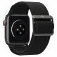 Spigen Fit Lite Band - лека текстилна каишка за Apple Watch 38мм, 40мм, 41мм (черен) 3