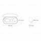 Xiaomi Haylou GT1 TWS Earbuds - безжични блутут слушалки със зареждащ кейс (черен) 3