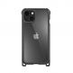 Mageasy Odyssey+ Classic Black Case - удароустойчив хибриден кейс с връзка и карабинер за iPhone 14 (черен)  2