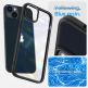 Spigen Ultra Hybrid Case - хибриден кейс с висока степен на защита за iPhone 14 (черен-прозрачен) 6