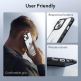 ESR Air Armor Case - хибриден удароустойчив кейс за iPhone 14 Plus (черен-прозрачен) 1