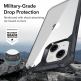 ESR Air Armor Case - хибриден удароустойчив кейс за iPhone 14 Plus (черен-прозрачен) 2