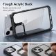 ESR Air Armor Case - хибриден удароустойчив кейс за iPhone 14 Plus (черен-прозрачен) 4