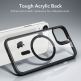 ESR Classic HaloLock MagSafe Case - хибриден кейс с висока степен на защита с MagSafe за iPhone 14 Plus (черен-прозрачен)  4