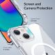 ESR Air Armor HaloLock MagSafe Case - хибриден удароустойчив кейс с MagSafe за iPhone 14 Plus (прозрачен) 4