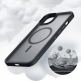 Tech-Protect MagMat MagSafe Case - хибриден удароустойчив кейс с MagSafe за iPhone 14 Plus (черен-мат) 2
