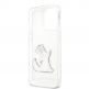 Karl Lagerfeld Choupette Eat Case - дизайнерски кейс с висока защита за iPhone 14 Pro (прозрачен) 4