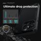 Elago Armor Case - удароустойчив силиконов (TPU) калъф за iPhone 14 Pro (черен) 2