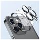 Joyroom Metallic Frame Back (JR-14Q2-black) - силиконов (TPU) калъф със защита на камерите за iPhone 14 Pro (черен) 7