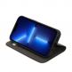 Guess 4G Metal Camera Outline Book Case - дизайнерски кожен калъф, тип портфейл за iPhone 14 Pro (черен) 5