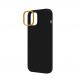 Uniq Lino Liquid Silicone Case - силиконов (TPU) калъф за iPhone 14 (черен) 5