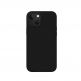 Uniq Lino Liquid Silicone Case - силиконов (TPU) калъф за iPhone 14 (черен) 7